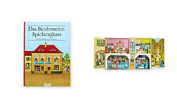 Das Biedermeier-Spielzeughaus Das Biedermeier-Spielzeughaus